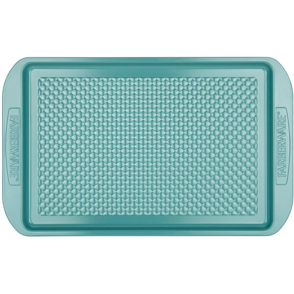 11 x 17 Inch purECOok Hybrid Ceramic Nonstick Bakeware Baking Sheet & Cookie Pan, Aqua