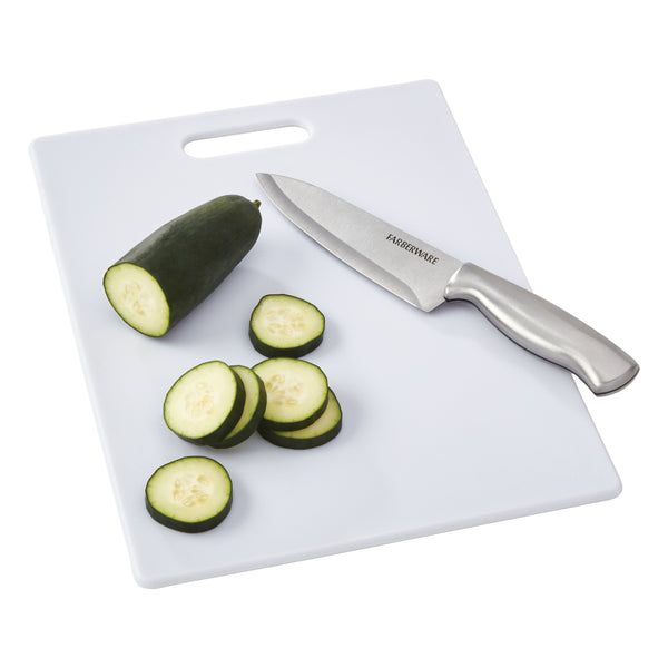 11 inch By 14 inch White Poly Cutting Board