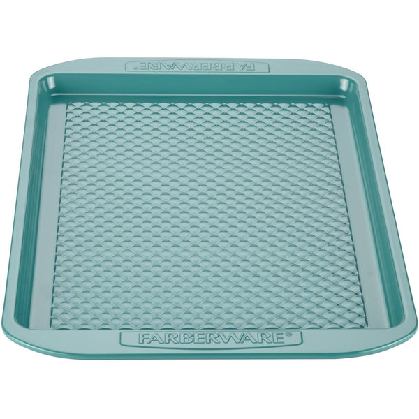 11 x 17 Inch purECOok Hybrid Ceramic Nonstick Bakeware Baking Sheet & Cookie Pan, Aqua