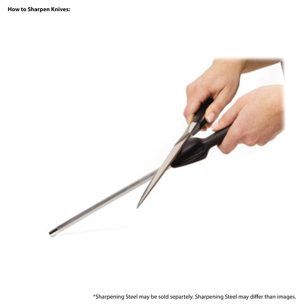 Classic 3 Piece Stamped Stainless Steel Chef Knife Set